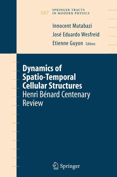Dynamics of Spatio-Temporal Cellular Structures (eBook, PDF) Dynamics of Spatio-Temporal Cellular Structures (eBook, PDF)