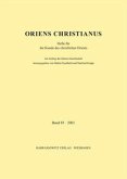 Oriens Christianus 85 (2001)