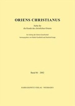 Oriens Christianus 86 (2002)