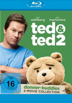 Ted 1+2 - 2 Disc Bluray - Mark Wahlberg,Mila Kunis,Seth Macfarlane