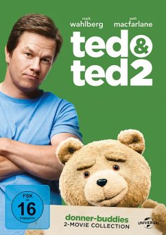 Ted 1+2 - 2 Disc DVD - Mark Wahlberg,Mila Kunis,Seth Macfarlane