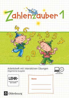 Zahlenzauber 1. Schuljahr. Arbeitsheft mit interaktiven Übungen auf scook.de. Allgemeine Ausgabe - Dolenc-Petz, Ruth;Kullen, Christine;Ihn-Huber, Petra