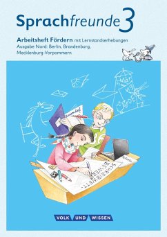 Sprachfreunde 3. Schuljahr. Arbeitsheft Fördern. Ausgabe Nord - Knöfler, Andrea;Junghänel, Katrin