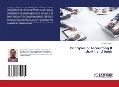 Principles of Accounting II short hand book - Alemu, Kokobe