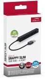 SPEEDLINK SNAPPY SLIM USB Hub, 4-Port, USB 2.0, Passive, Black