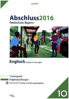 Cover Abschluss 2016 - Realschule Bayern Englisch, m. 2 Audio-CDs