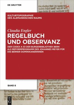 Regelbuch und Observanz - Engler, Claudia