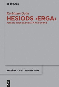 Hesiods >Erga< - Golla, Korbinian