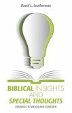 Biblical Insights and Special Thoughts