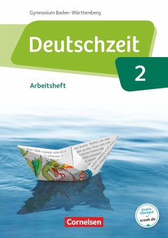 Deutschzeit Band 2: 6. Schuljahr - Baden-Württemberg - Arbeitsheft mit Lösungen - Rusnok, Toka-Lena;Gross, Renate;Jaap, Franziska