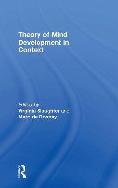Theory of Mind Development in Context Cover Theory of Mind Development in Context
