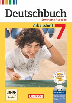 Deutschbuch 7. Schuljahr. Erweiterte Ausgabe - Arbeitsheft mit Lösungen und Übungs-CD-ROM - Rusnok, Toka-Lena;Fulde, Agnes;Lichtenstein, Marianna