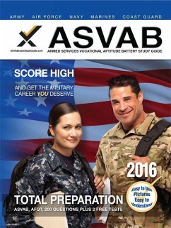 ASVAB Armed Services Vocational Aptitude Battery Study Guide 2016 - Wynne, Sharon A.