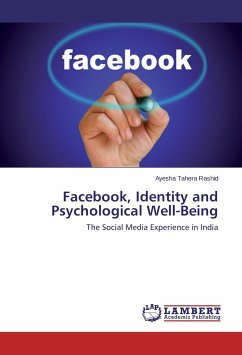 Facebook, Identity and Psychological Well-Being
