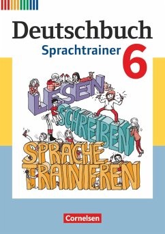 Cover Deutschbuch 6. Schuljahr. Fördermaterial - Sprachtrainer. Arbeitsheft mit Lösungen