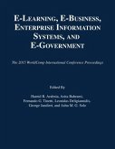 E-Learning, E-Business, Enterprise Information Systems, and E-Government