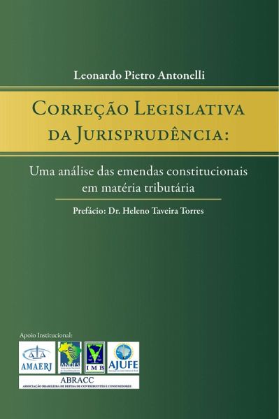 Correção legislativa da jurisprudência (eBook, ePUB)