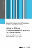 Inklusive Bildung in Kindertageseinrichtungen und Grundschulen (eBook, PDF)