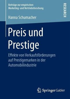 Preis und Prestige - Schumacher, Hanna