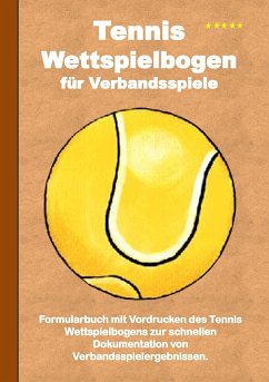 Tennis Wettspielbogen für Verbandsspiele - Taane, Theo von