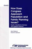 How Does Congress Approach Family Planning Issues?