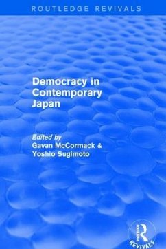 Democracy in Contemporary Japan - McCormack, Gavan; Sugimoto, Yoshio