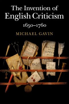 The Invention of English Criticism - Gavin, Michael