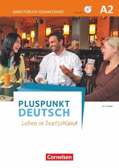 Pluspunkt Deutsch - Leben in Deutschland - Allgemeine Ausgabe - A2: Gesamtband; Arbeitsbuch mit Audio-Downloads und Lösungsbeileger - Schote, Joachim;Jin, Friederike