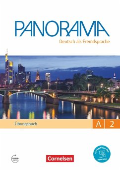 Panorama A2: Gesamtband - Übungsbuch DaF - Mit PagePlayer-App inkl. Audios - Paar-Grünbichler, Verena;Michaux-Stander, Julia