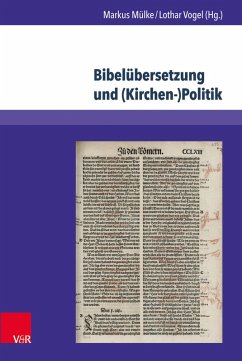 Bibelübersetzung und (Kirchen-)Politik (eBook, PDF)