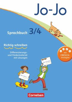 Jo-Jo Sprachbuch - Aktuelle allgemeine Ausgabe. 3./4. Schuljahr - Arbeitsblock - Mansour, Susanne