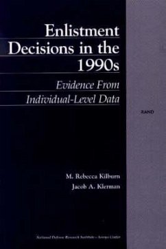 Enlistment Decisions in the 1990s - Kilburn, Rebecca M; Klerman, Jacob A