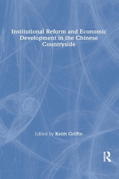 Cover Institutional Reform and Economic Development in the Chinese Countryside
