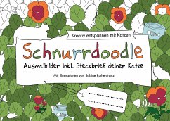 Schnurrdoodle - Ausmalbilder inkl. Steckbrief deiner Katze - Ruthenfranz, Sabine