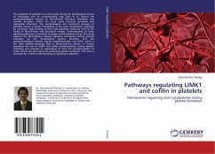 Pathways regulating LIMK1 and cofilin in platelets