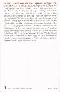 Spiegel – Mies van der Rohe und die Geschichte von Glanz und Abglanz
