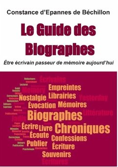 Le Guide des Biographes - d'Epannes de Béchillon, Constance