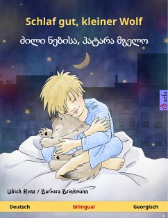 Schlaf gut, kleiner Wolf – ძილი ნებისა, პატარა მგელო (Deutsch – Georgisch) (eBook, ePUB) - Renz, Ulrich