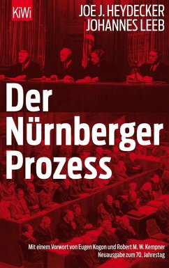 Der Nürnberger Prozeß (eBook, ePUB) - Heydecker, Joe J.; Leeb, Johannes