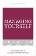 Managing Yourself in a Week - Bild 1