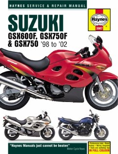 Suzuki GSX600/750F & GSX750 (98 - 03) Haynes Repair Manual - Haynes Publishing