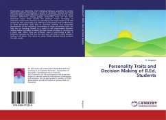 Personality Traits and Decision Making of B.Ed, Students - Kingston, R.