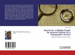 Search for a Mobile Target by Ground Vehicle on a Topographic Terrain