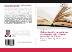 Determinación de carbono en biomasa bajo el suelo en cultivo de Cacao - Trelles Fernandez, Cintia