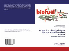 Production of Biofuels from Non-consumable carbon sources