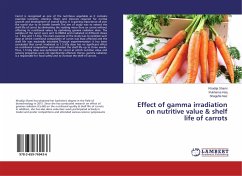Effect of gamma irradiation on nutritive value & shelf life of carrots