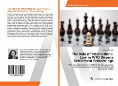 Cover The Role of International Law in WTO Dispute Settlement Proceedings