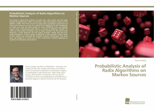 Probabilistic Analysis of Radix Algorithms on Markov Sources