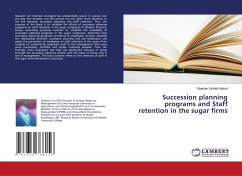 Succession planning programs and Staff retention in the sugar firms