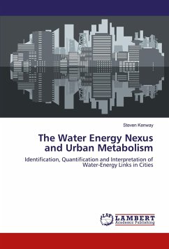 The Water Energy Nexus and Urban Metabolism - Kenway, Steven